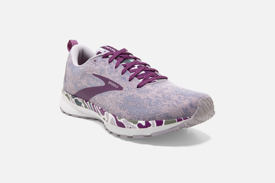 Brooks Revel 4 Road Loopschoenen Dames - Paars/Wit - 438526CIA